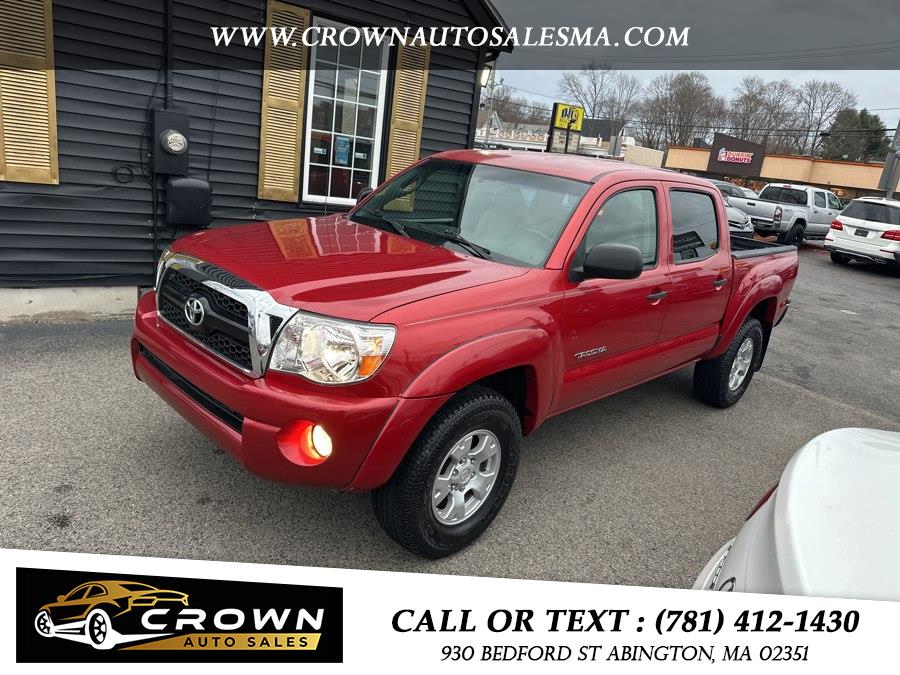 2010 Toyota Tacoma 4WD Double V6 AT (Natl), available for sale in Abington, Massachusetts | Crown Auto Sales. Abington, Massachusetts