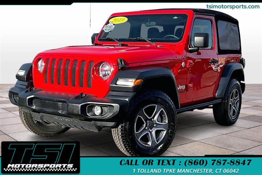 Used Jeep Wrangler Sport S 4x4 2019 | TSI Motorsports. Manchester, Connecticut