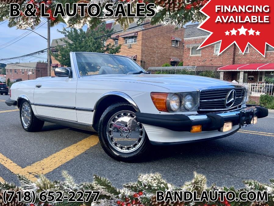 Used Mercedes-Benz 560SL 2dr Roadster 1986 | B & L Auto Sales LLC. Bronx, New York