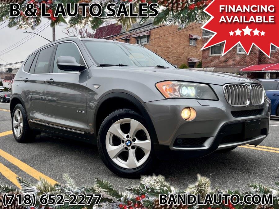 2011 BMW X3 AWD 4dr 35i, available for sale in Bronx, New York | B & L Auto Sales LLC. Bronx, New York