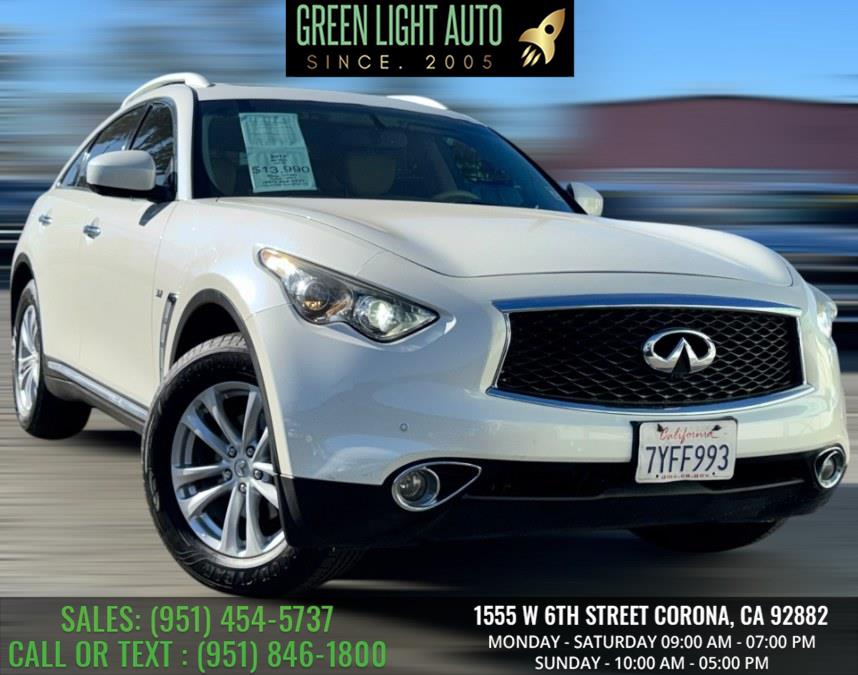 Used 2017 INFINITI QX70 in Corona, California | Green Light Auto. Corona, California