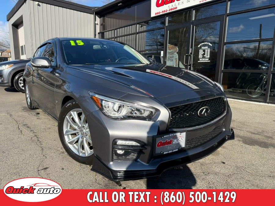 Used 2015 INFINITI Q50 in Bristol, Connecticut | Quick Auto LLC. Bristol, Connecticut