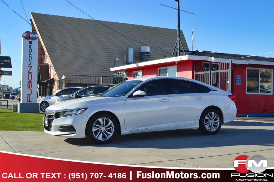 2018 Honda Accord Sedan LX 1.5T CVT, available for sale in Moreno Valley, California | Fusion Motors Inc. Moreno Valley, California