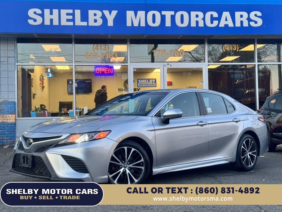 2018 Toyota Camry SE Auto (Natl), available for sale in Springfield, Massachusetts | Shelby Motor Cars. Springfield, Massachusetts