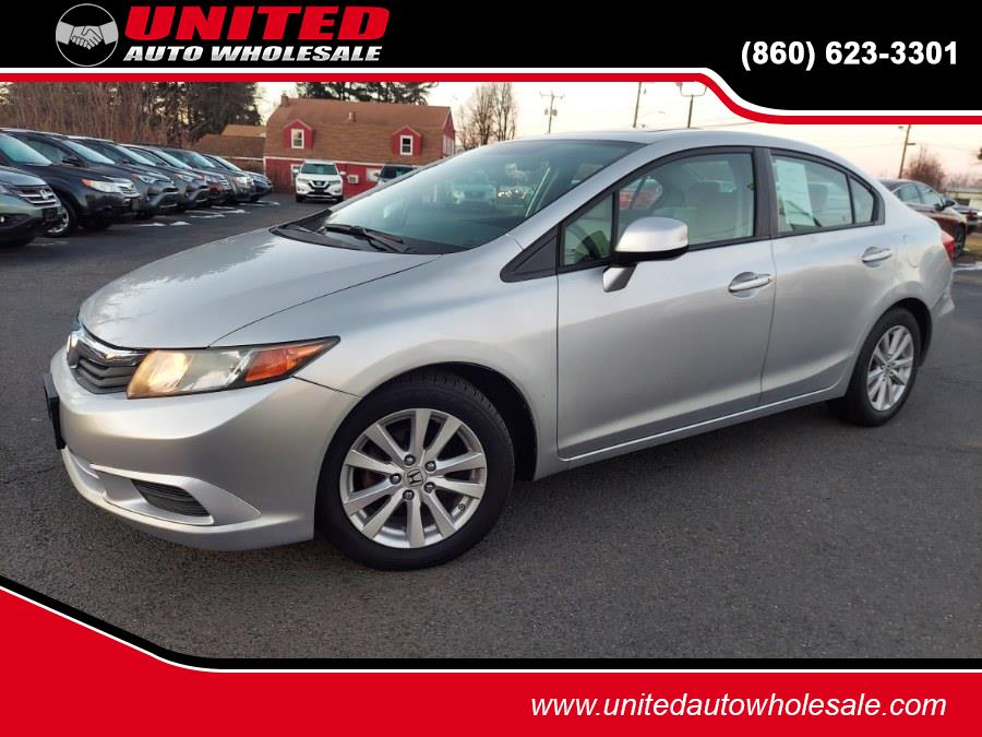 Used Honda Civic Sdn 4dr Auto EX 2012 | United Auto Sales of E Windsor, Inc. East Windsor, Connecticut