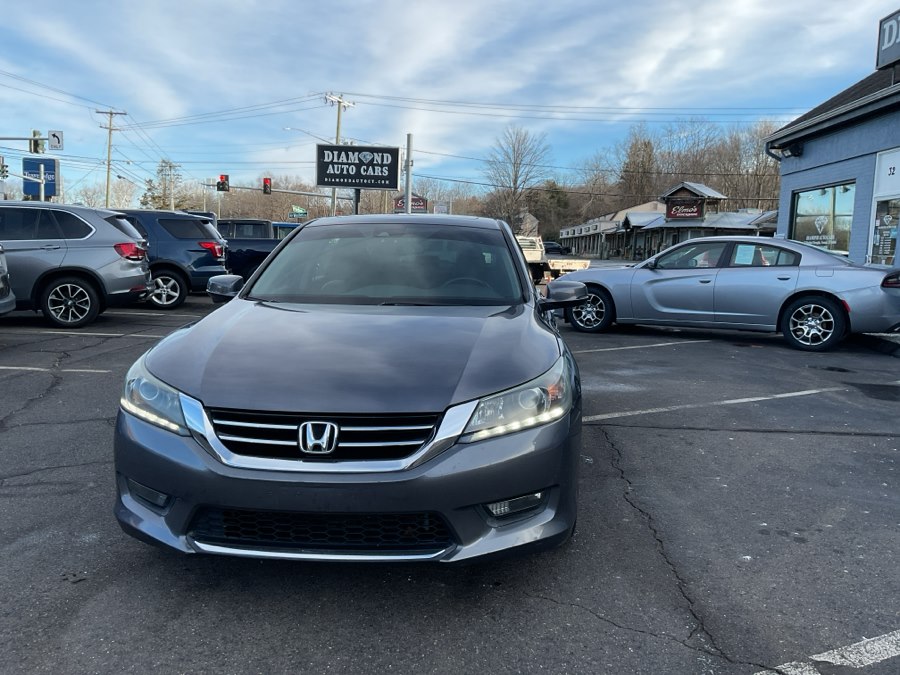 Used Honda Accord Sedan 4dr V6 Auto EX-L w/Navi 2014 | TD Automotive Enterprises LLC DBA Diamond Auto Cars. Vernon, Connecticut