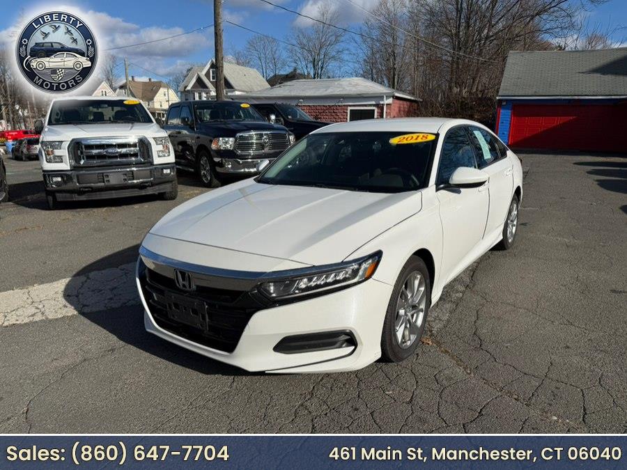 Used 2018 Honda Accord Sedan in Manchester, Connecticut | Liberty Motors. Manchester, Connecticut