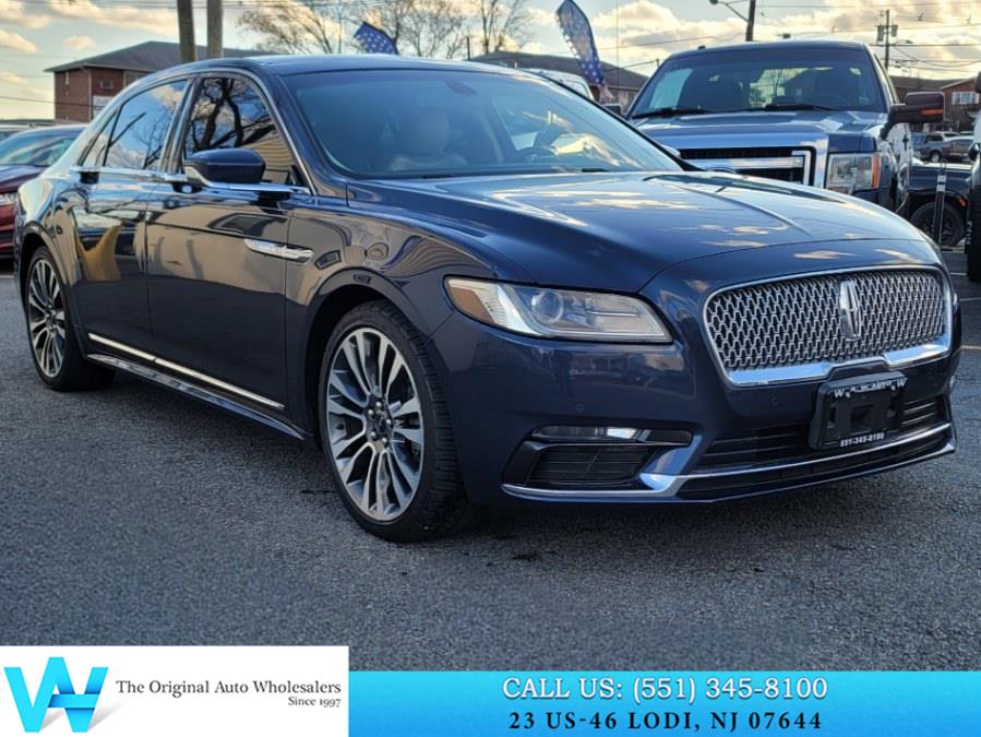 Used 2017 Lincoln Continental in Lodi, New Jersey | AW Auto & Truck Wholesalers, Inc. Lodi, New Jersey