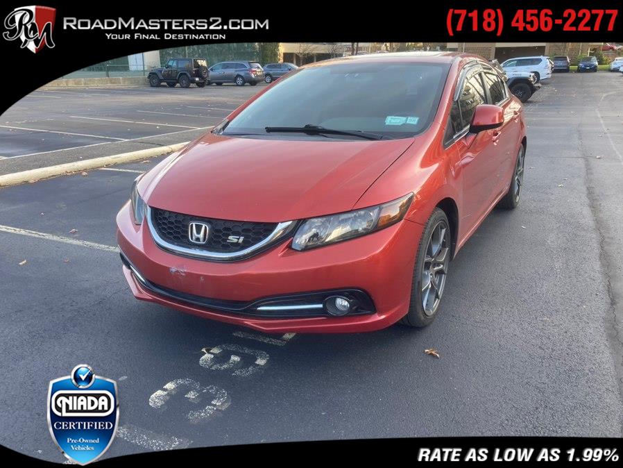 2013 Honda Civic Sdn 4dr Man Si w/Navi, available for sale in Middle Village, New York | Road Masters II INC. Middle Village, New York