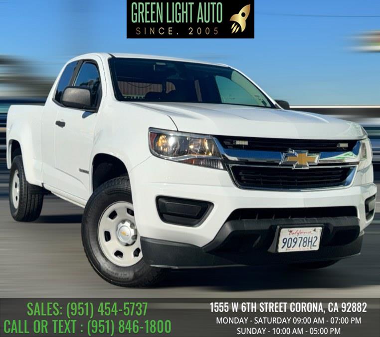 2018 Chevrolet Colorado 2WD Ext Cab 128.3" Work Truck, available for sale in Corona, California | Green Light Auto. Corona, California