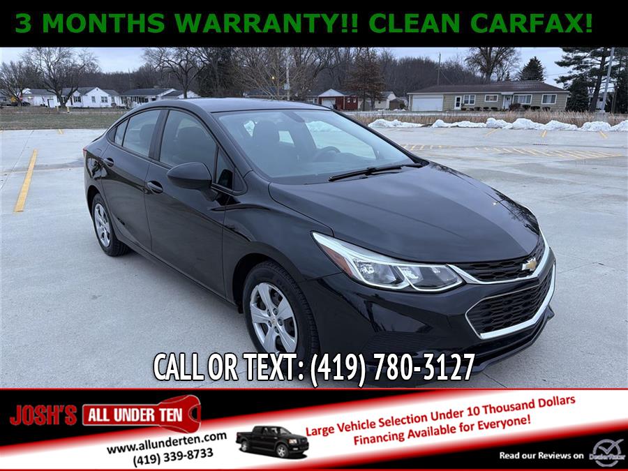 Used 2018 Chevrolet Cruze in Elida, Ohio | Josh's All Under Ten LLC. Elida, Ohio