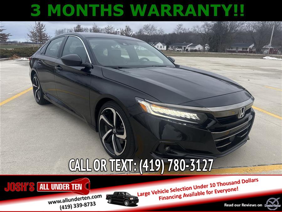 2022 Honda Accord Sport, available for sale in Elida, Ohio | Josh's All Under Ten LLC. Elida, Ohio