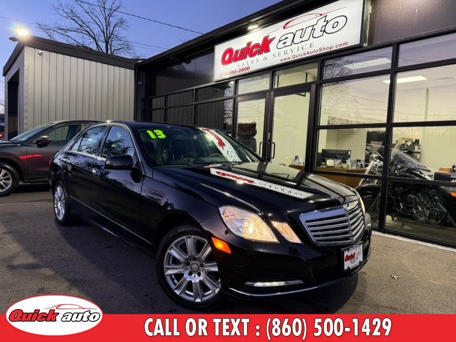 Used Mercedes-Benz E-Class 4dr Sdn E350 Luxury 4MATIC *Ltd Avail* 2013 | Quick Auto LLC. Bristol, Connecticut