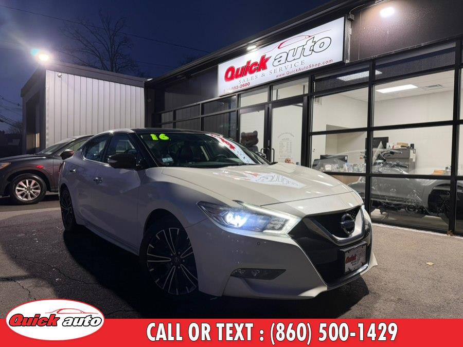 Used Nissan Maxima 4dr Sdn 3.5 Platinum 2016 | Quick Auto LLC. Bristol, Connecticut
