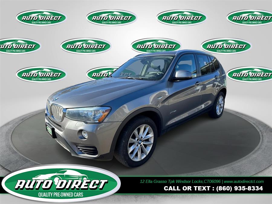 2016 BMW X3 AWD 4dr xDrive28i, available for sale in Windsor Locks, Connecticut | Auto Direct LLC. Windsor Locks, Connecticut
