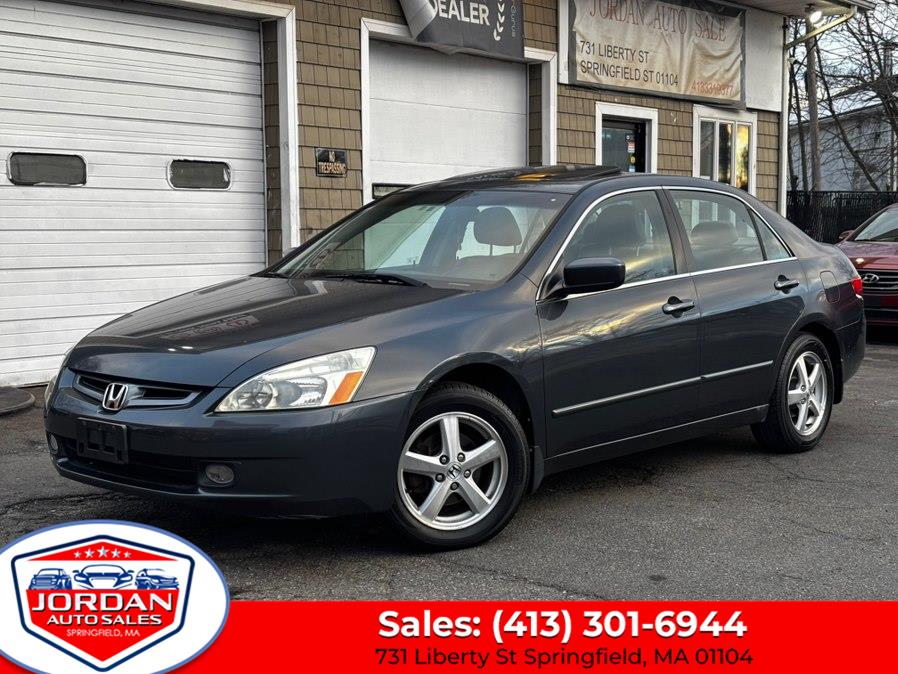 2005 Honda Accord Sdn EX-L AT PZEV, available for sale in Springfield, Massachusetts | Jordan Auto Sales. Springfield, Massachusetts