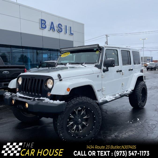 2014 Jeep Wrangler Unlimited 4WD 4dr Sahara, available for sale in Butler, New Jersey | The Car House. Butler, New Jersey