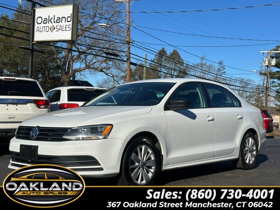 2016 Volkswagen Jetta Sedan 4dr Auto 1.4T SE w/Connectivity, available for sale in Manchester, Connecticut | Oakland Auto Sales. Manchester, Connecticut