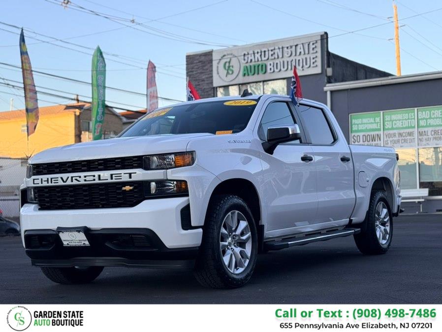 2019 Chevrolet Silverado 1500 4WD Crew Cab 147" Custom, available for sale in Elizabeth, New Jersey | Garden State Auto Boutique. Elizabeth, New Jersey