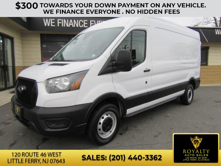 2023 Ford Transit Cargo Van T-250 148" Med Rf 9070 GVWR RWD, available for sale in Little Ferry, New Jersey | Royalty Auto Sales. Little Ferry, New Jersey