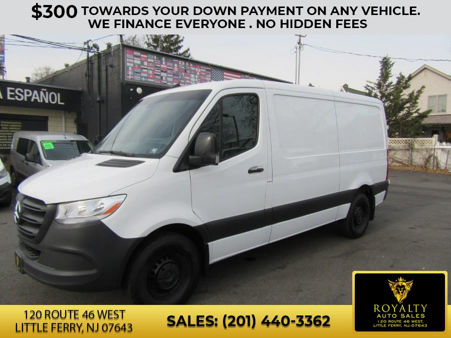 2023 Mercedes-Benz Sprinter Cargo Van 2500 Standard Roof I4 Gas 144" RWD, available for sale in Little Ferry, New Jersey | Royalty Auto Sales. Little Ferry, New Jersey