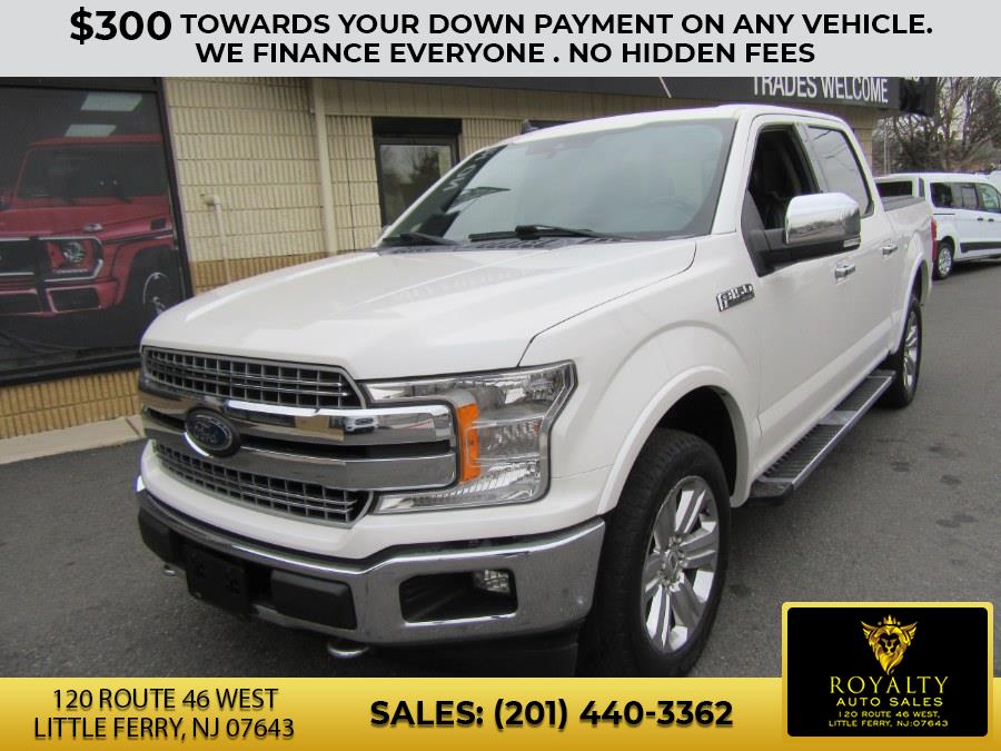 2019 Ford F-150 LARIAT 4WD SuperCrew 5.5'' Box, available for sale in Little Ferry, New Jersey | Royalty Auto Sales. Little Ferry, New Jersey