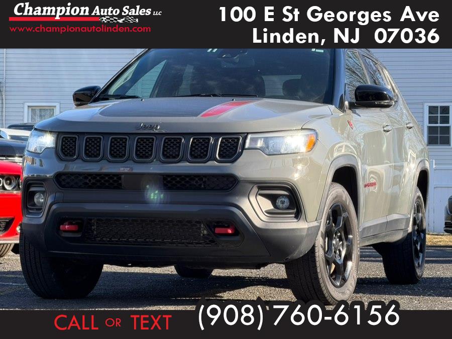 Used 2023 Jeep Compass in Linden, New Jersey | Champion Auto Sales. Linden, New Jersey