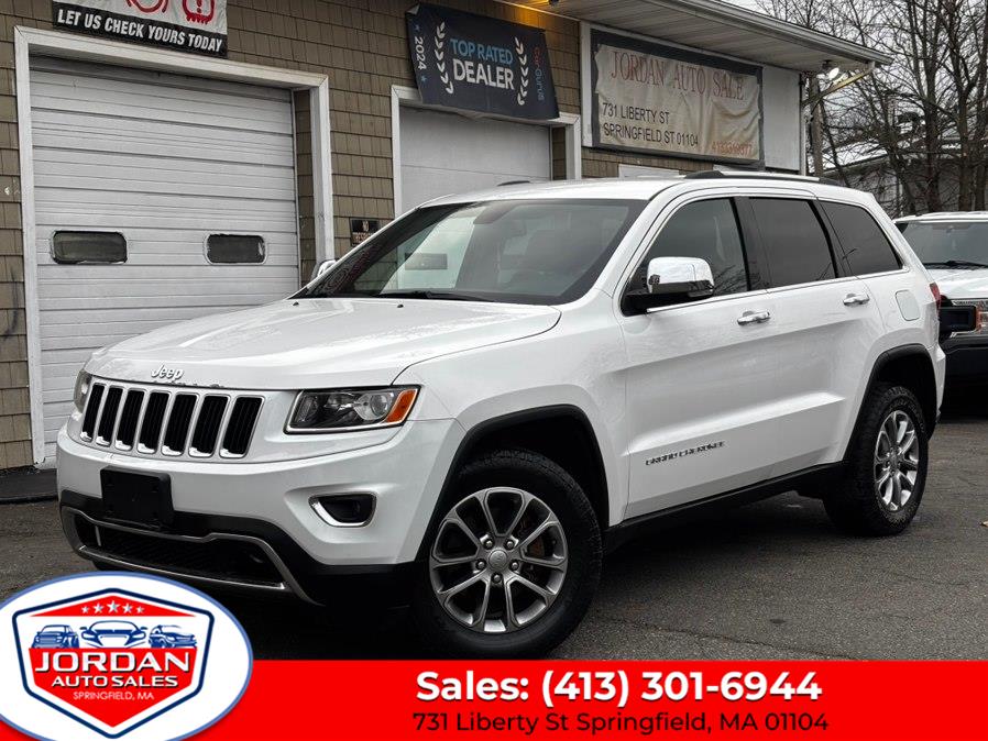2015 Jeep Grand Cherokee 4WD 4dr Limited, available for sale in Springfield, Massachusetts | Jordan Auto Sales. Springfield, Massachusetts