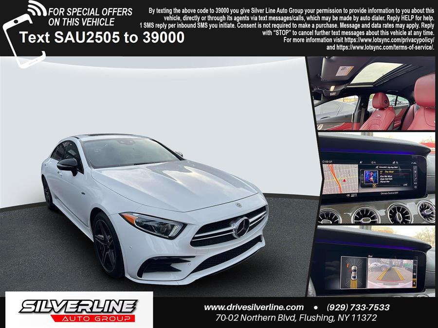 Used Mercedes-Benz CLS AMG CLS 53 4MATIC+ Coupe 2020 | Silverline Auto Group. Flushing, New York