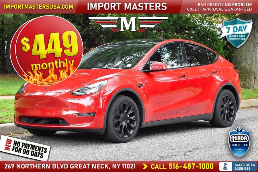 Used 2022 Tesla Model y in Great Neck, New York | Camy Cars. Great Neck, New York
