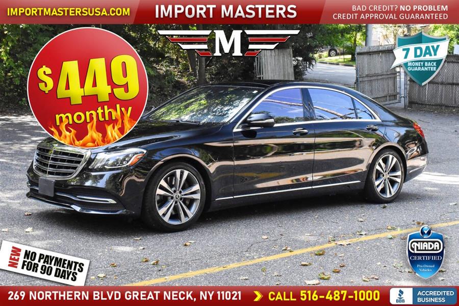 Used 2018 Mercedes-benz S-class in Great Neck, New York | Camy Cars. Great Neck, New York