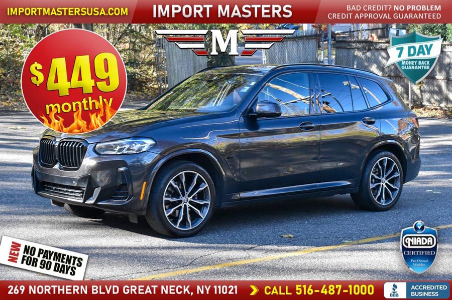 Used 2022 BMW X3 in Great Neck, New York | Camy Cars. Great Neck, New York