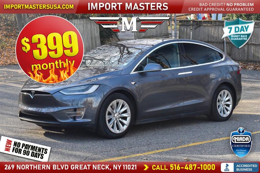 Used Tesla Model x 75D AWD 4dr SUV 2018 | Camy Cars. Great Neck, New York
