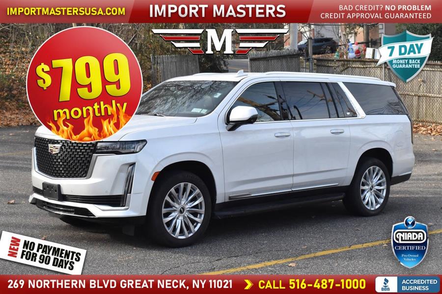 Used 2023 Cadillac Escalade Esv in Great Neck, New York | Camy Cars. Great Neck, New York