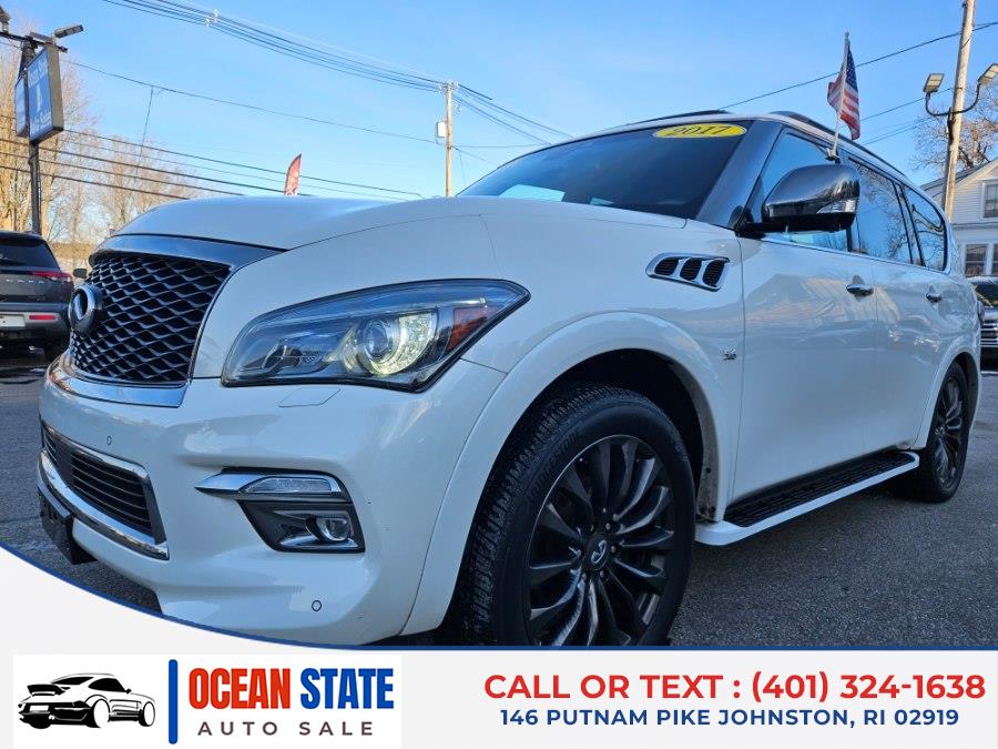 2017 INFINITI QX80 AWD, available for sale in Johnston, Rhode Island | Ocean State Auto Sales. Johnston, Rhode Island
