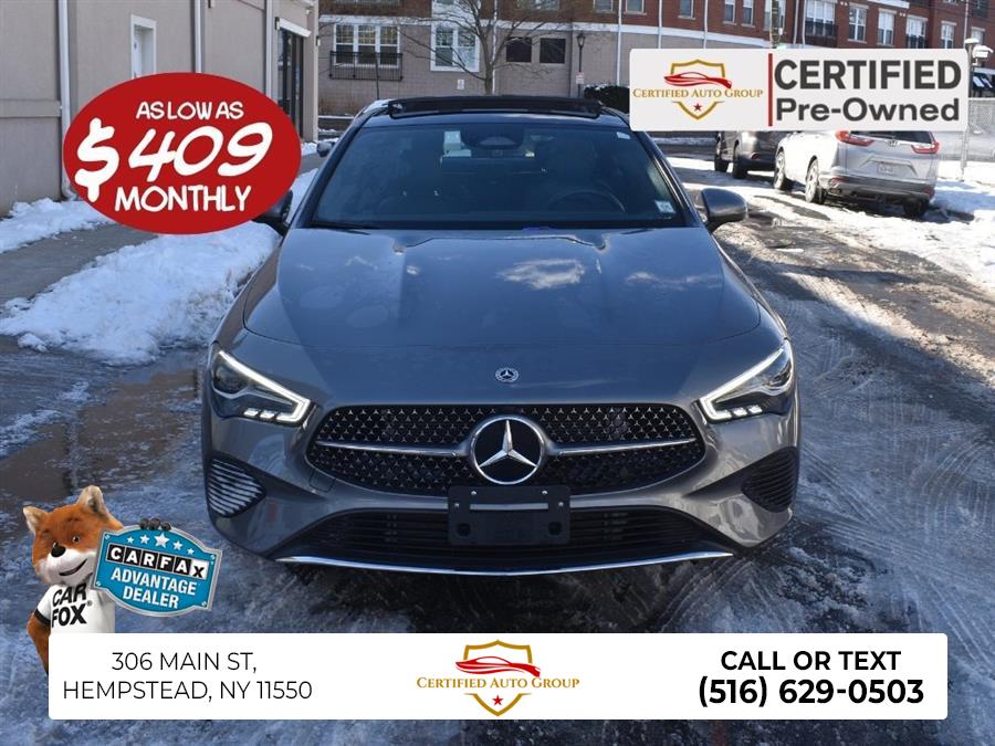 Used 2025 Mercedes-benz Cla in Hempstead, New York | Certified Automotive Group. Hempstead, New York