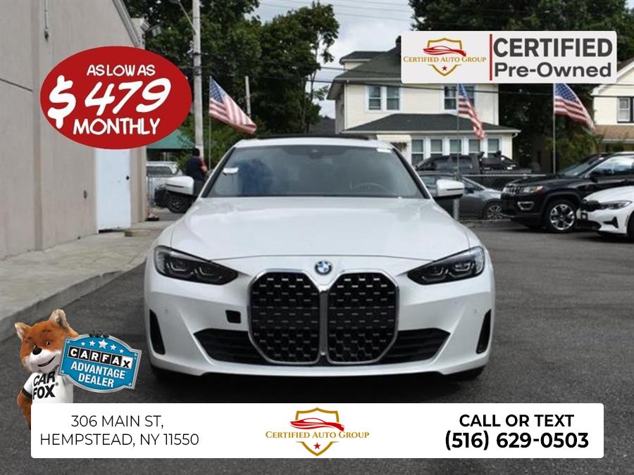 Used 2025 BMW 4 Series in Hempstead, New York | Certified Automotive Group. Hempstead, New York