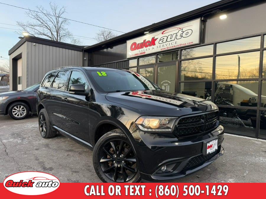 Used 2018 Dodge Durango in Bristol, Connecticut | Quick Auto LLC. Bristol, Connecticut