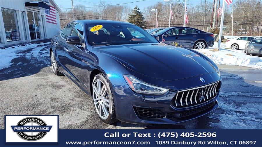 Used 2019 Maserati Ghibli in Wilton, Connecticut | Performance Motor Cars Of Connecticut LLC. Wilton, Connecticut
