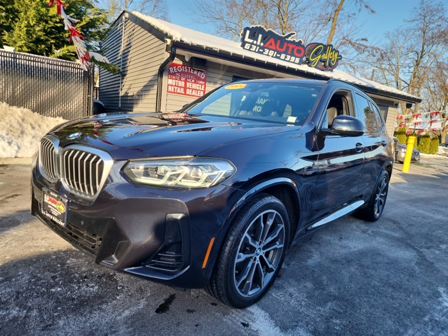 2022 BMW X3 xDrive30i Sports Activity Vehicle, available for sale in Islip, New York | L.I. Auto Gallery. Islip, New York