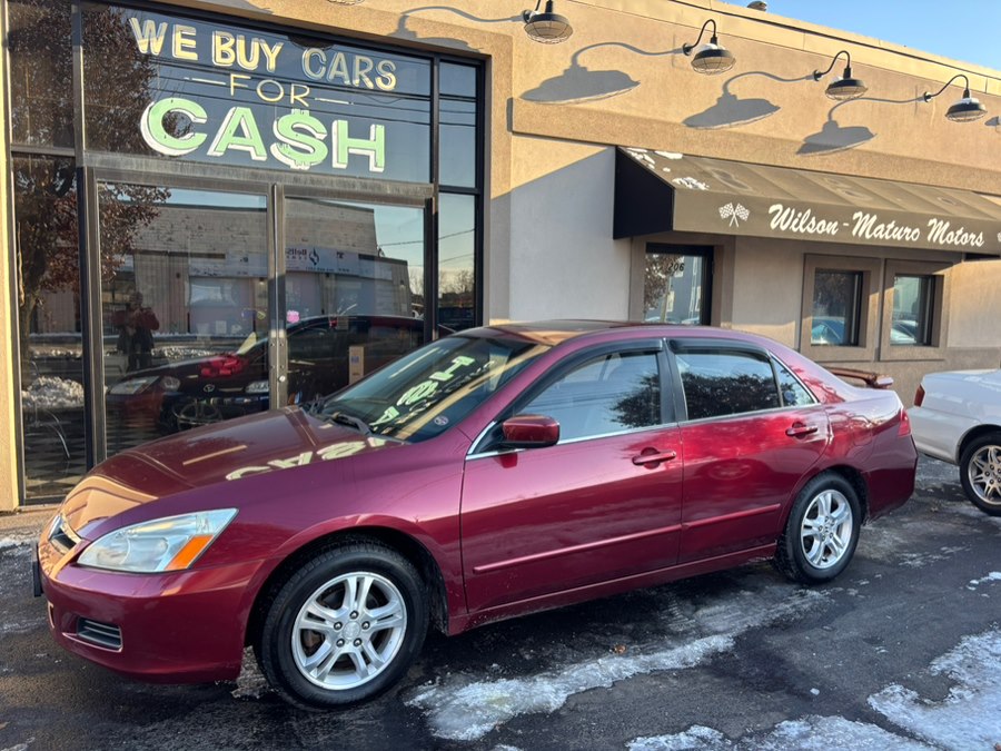 2006 Honda Accord Sdn EX-L AT PZEV, available for sale in New haven, Connecticut | Wilson Maturo Motors. New haven, Connecticut