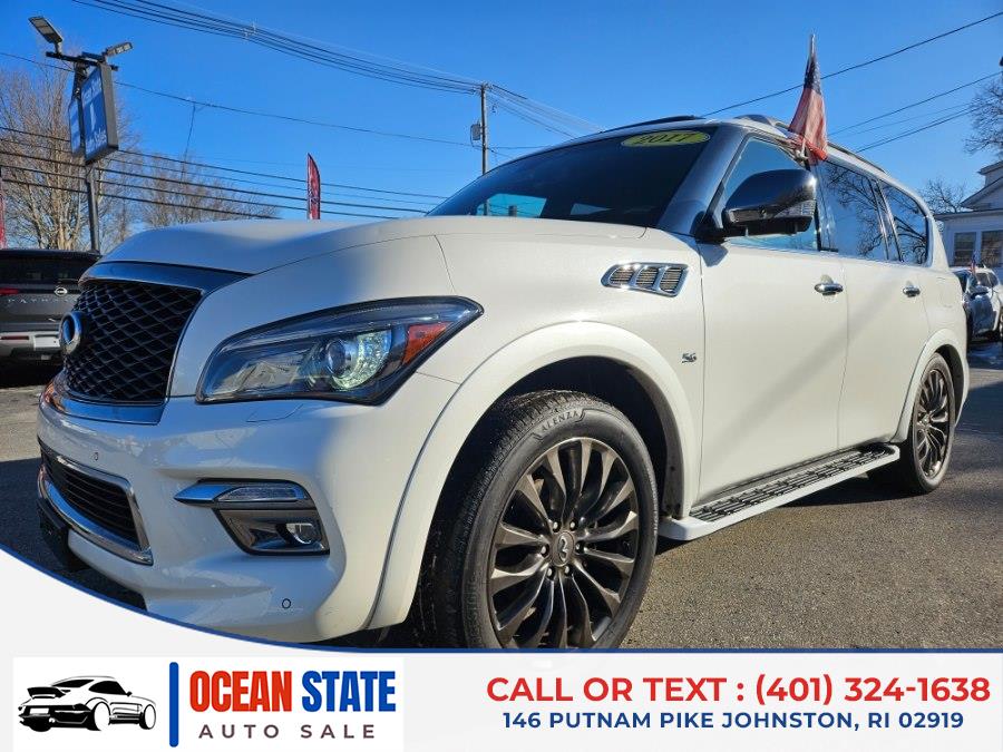 Used 2017 INFINITI QX80 in Johnston, Rhode Island | Ocean State Auto Sales. Johnston, Rhode Island
