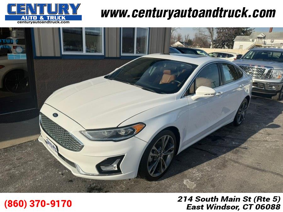 2020 Ford Fusion Titanium AWD, available for sale in East Windsor, Connecticut | Century Auto And Truck. East Windsor, Connecticut