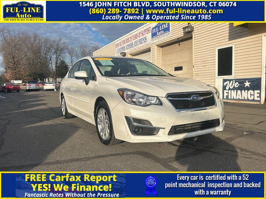 Used 2015 Subaru Impreza Sedan in South Windsor , Connecticut | Ful-line Auto LLC. South Windsor , Connecticut
