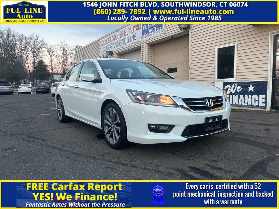 Used 2014 Honda Accord Sedan in South Windsor , Connecticut | Ful-line Auto LLC. South Windsor , Connecticut
