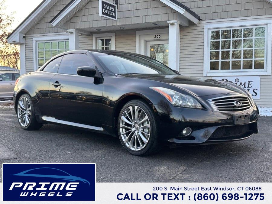 Used 2012 INFINITI G37 Convertible in East Windsor, Connecticut | Prime Wheels. East Windsor, Connecticut