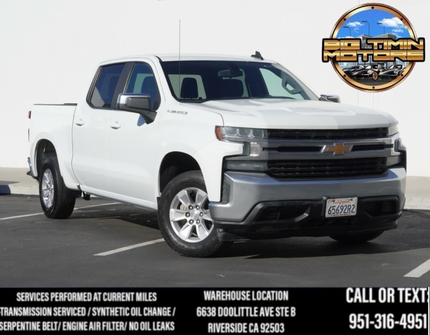 Used 2019 Chevrolet Silverado 1500 LT CREW CRAB in Riverside, California | Big Timin Motors LLC. Riverside, California