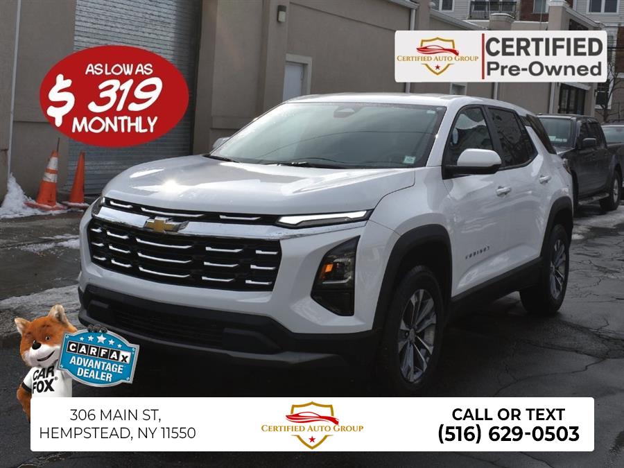 Used 2025 Chevrolet Equinox in Hempstead, New York | Certified Automotive Group. Hempstead, New York