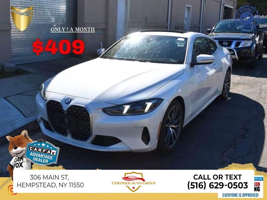 2025 BMW 4 Series 430i, available for sale in Hempstead, New York | Certified Auto Group. Hempstead, New York
