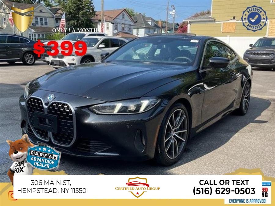 2025 BMW 4 Series 430i, available for sale in Hempstead, New York | Certified Auto Group. Hempstead, New York